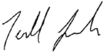 Terrell Jacobs signature